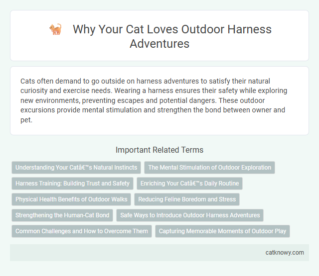 Why Your Cat Loves Outdoor Harness Adventures