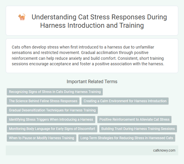 Understanding Cat Stress Responses During Harness Introduction and Training