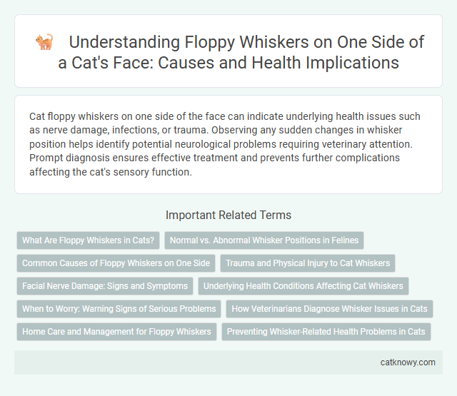 Understanding Floppy Whiskers on One Side of a Cat's Face: Causes and Health Implications