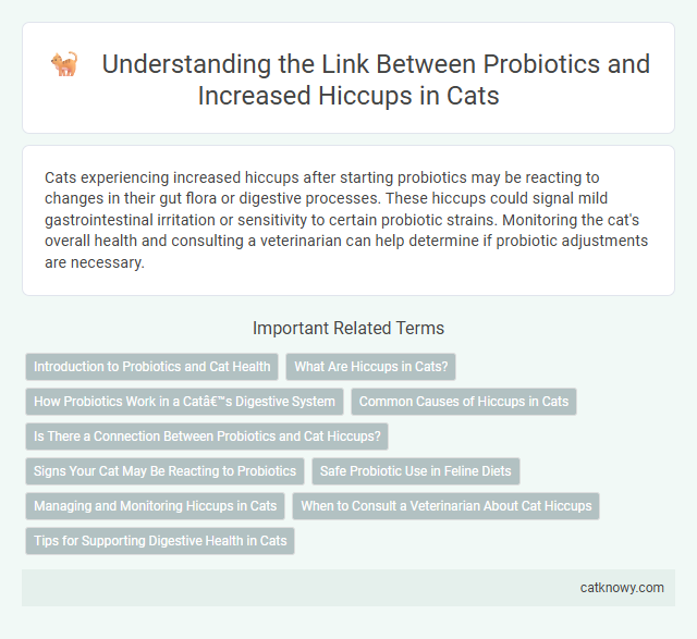 Understanding the Link Between Probiotics and Increased Hiccups in Cats