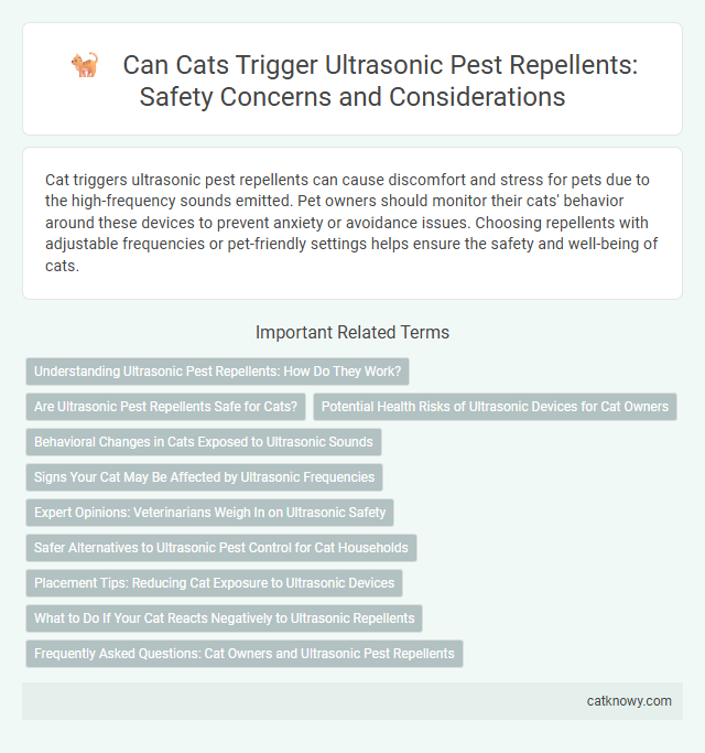 Can Cats Trigger Ultrasonic Pest Repellents: Safety Concerns and Considerations
