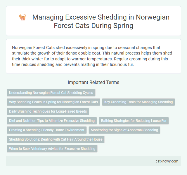 Managing Excessive Shedding in Norwegian Forest Cats During Spring
