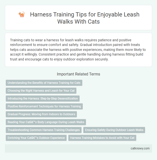 Harness Training Tips for Enjoyable Leash Walks With Cats
