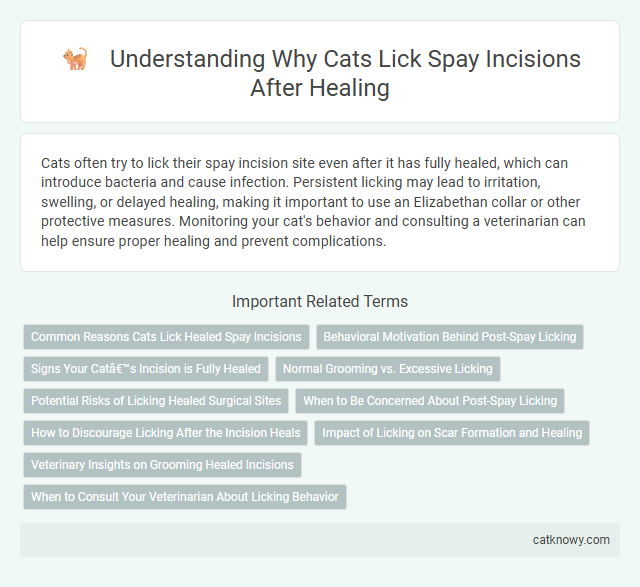 Understanding Why Cats Lick Spay Incisions After Healing