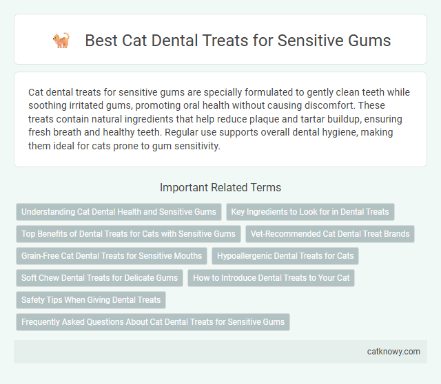 Best Cat Dental Treats for Sensitive Gums