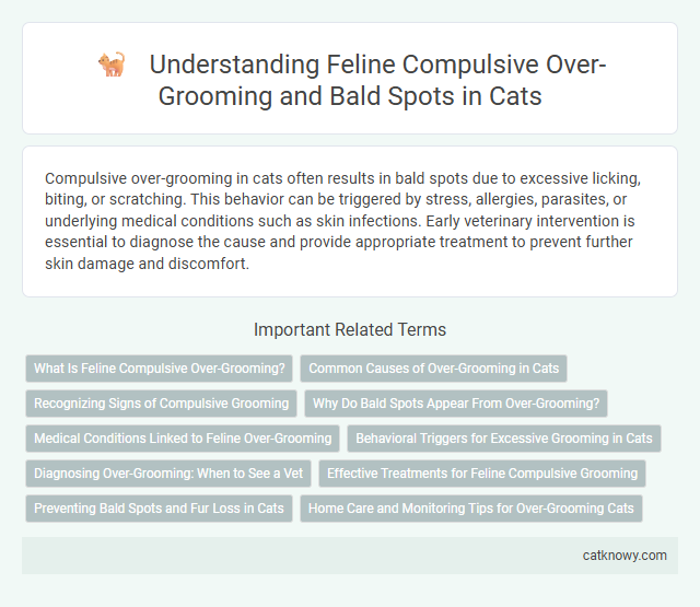 Understanding Feline Compulsive Over-Grooming and Bald Spots in Cats