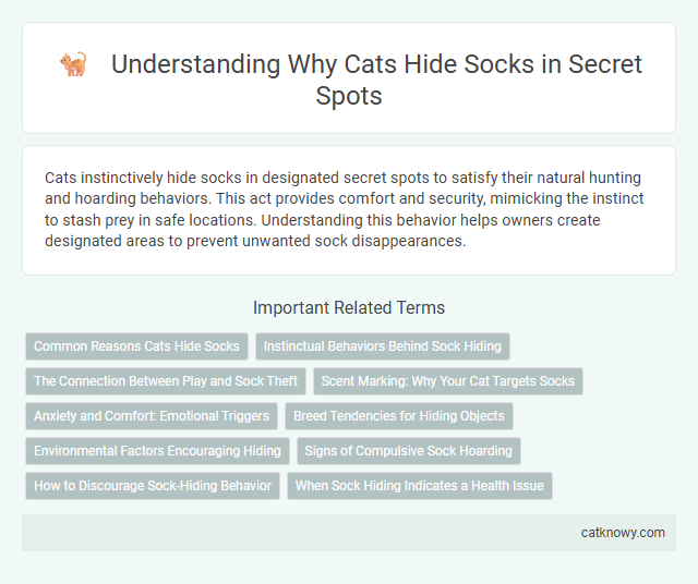 Understanding Why Cats Hide Socks in Secret Spots