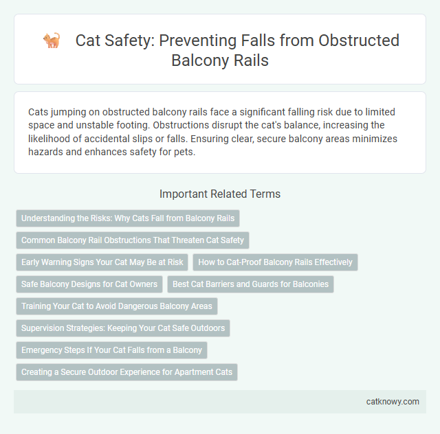 Cat Safety: Preventing Falls from Obstructed Balcony Rails
