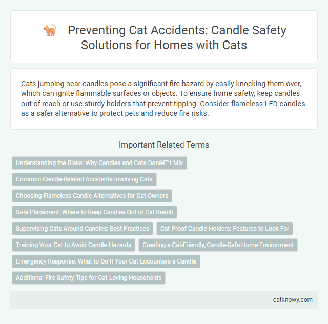 Preventing Cat Accidents: Candle Safety Solutions for Homes with Cats