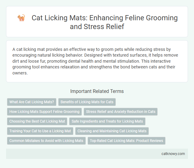 Cat Licking Mats: Enhancing Feline Grooming and Stress Relief