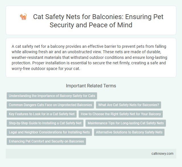 Cat Safety Nets for Balconies: Ensuring Pet Security and Peace of Mind