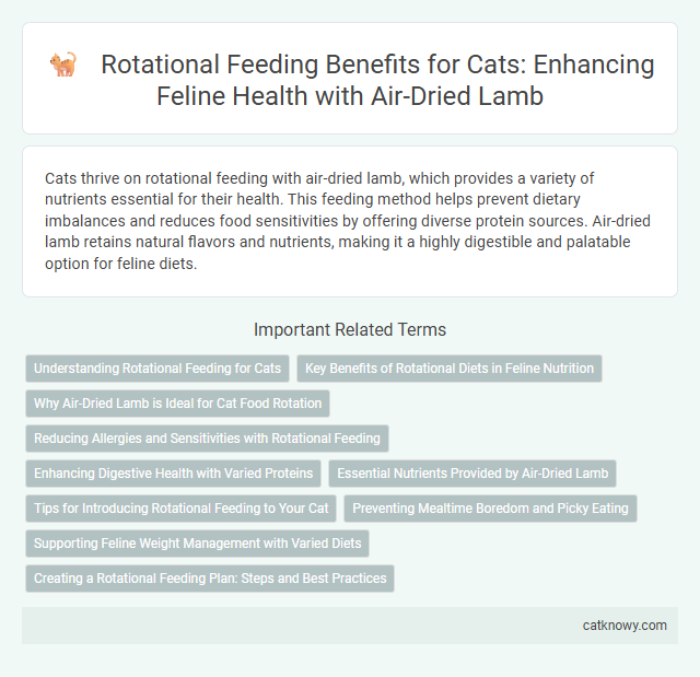 Rotational Feeding Benefits for Cats: Enhancing Feline Health with Air-Dried Lamb