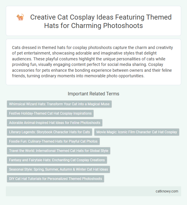 Creative Cat Cosplay Ideas Featuring Themed Hats for Charming Photoshoots