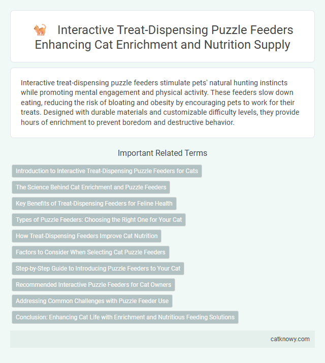 Interactive Treat-Dispensing Puzzle Feeders Enhancing Cat Enrichment and Nutrition Supply