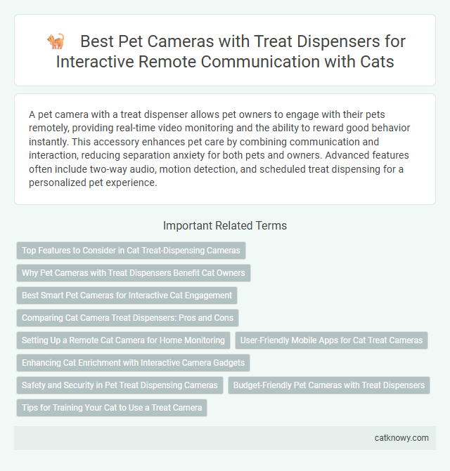 Best Pet Cameras with Treat Dispensers for Interactive Remote Communication with Cats