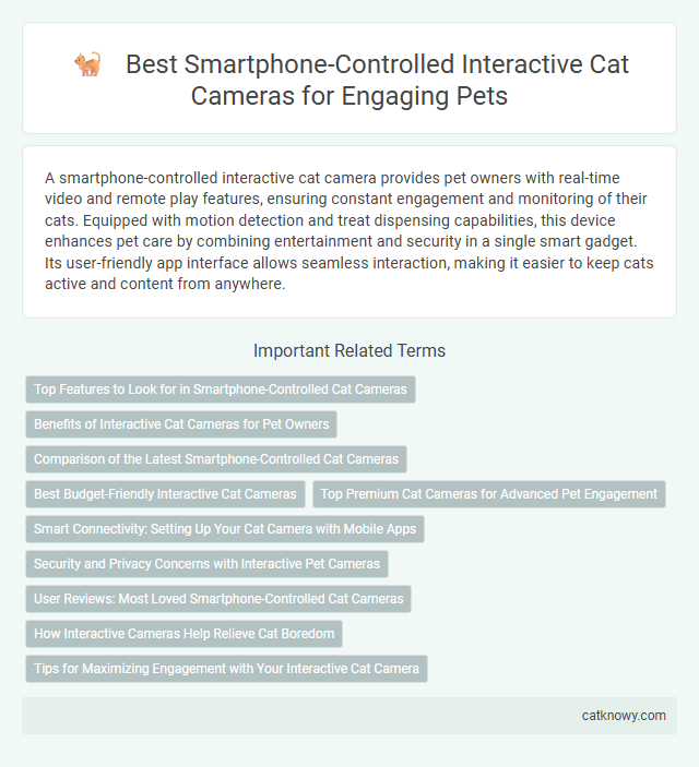 Best Smartphone-Controlled Interactive Cat Cameras for Engaging Pets