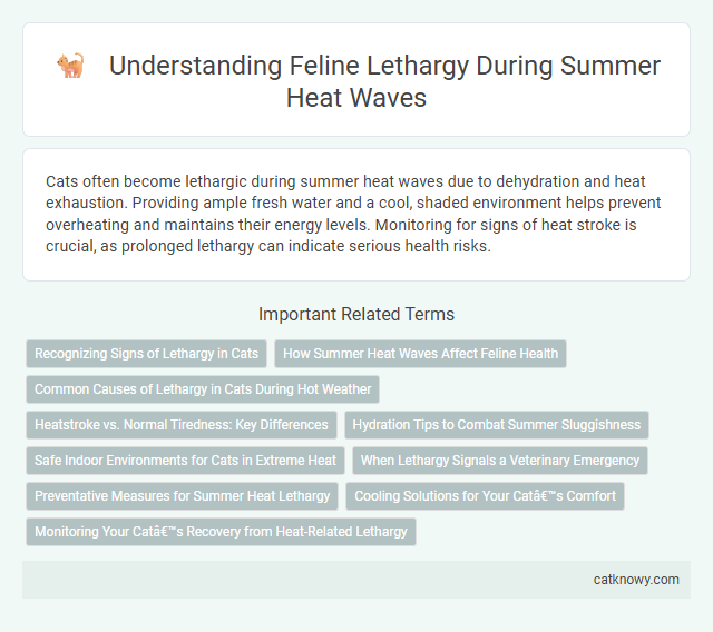 Understanding Feline Lethargy During Summer Heat Waves