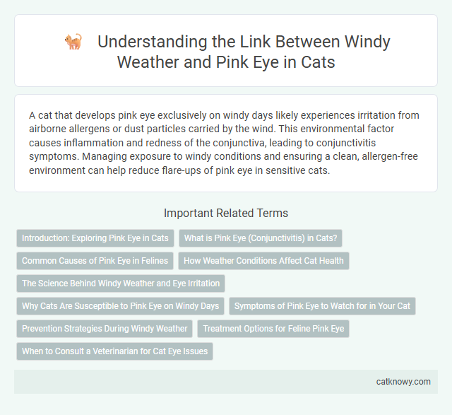 Understanding the Link Between Windy Weather and Pink Eye in Cats