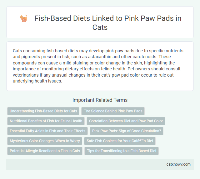 Fish-Based Diets Linked to Pink Paw Pads in Cats
