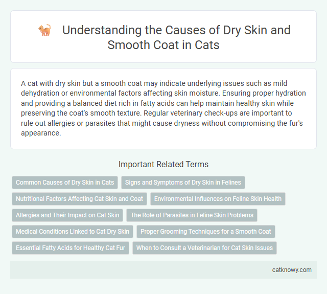 Understanding the Causes of Dry Skin and Smooth Coat in Cats