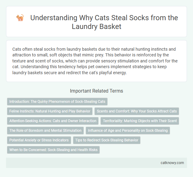 Understanding Why Cats Steal Socks from the Laundry Basket