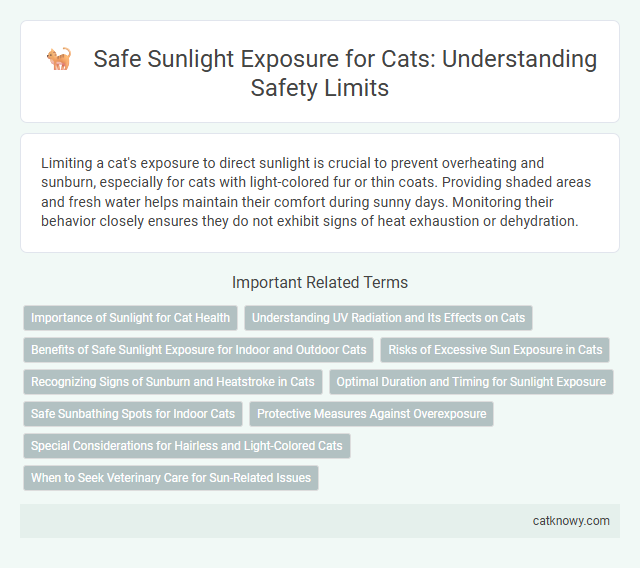 Safe Sunlight Exposure for Cats: Understanding Safety Limits
