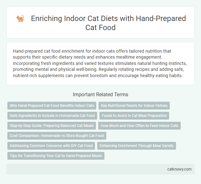 Enriching Indoor Cat Diets with Hand-Prepared Cat Food
