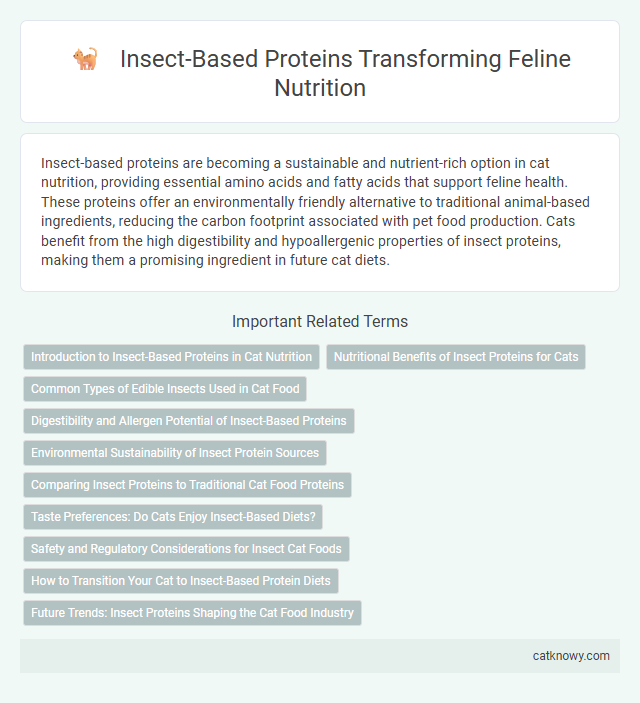 Insect-Based Proteins Transforming Feline Nutrition