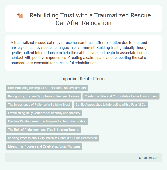 Rebuilding Trust with a Traumatized Rescue Cat After Relocation