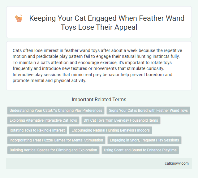 Keeping Your Cat Engaged When Feather Wand Toys Lose Their Appeal