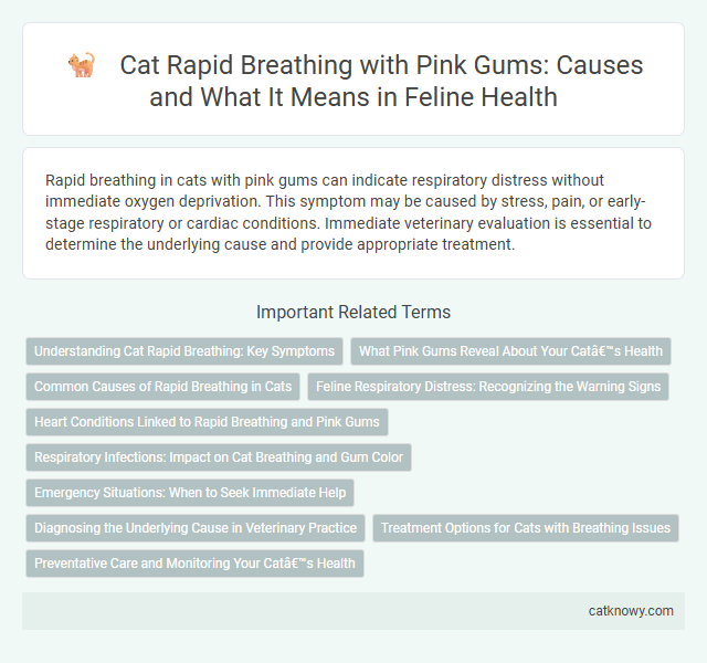 Cat Rapid Breathing with Pink Gums: Causes and What It Means in Feline Health