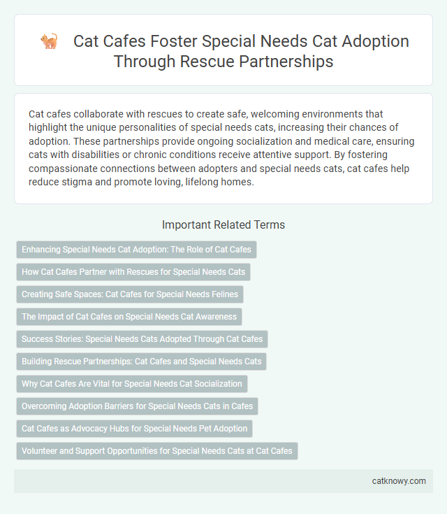 Cat Cafes Foster Special Needs Cat Adoption Through Rescue Partnerships