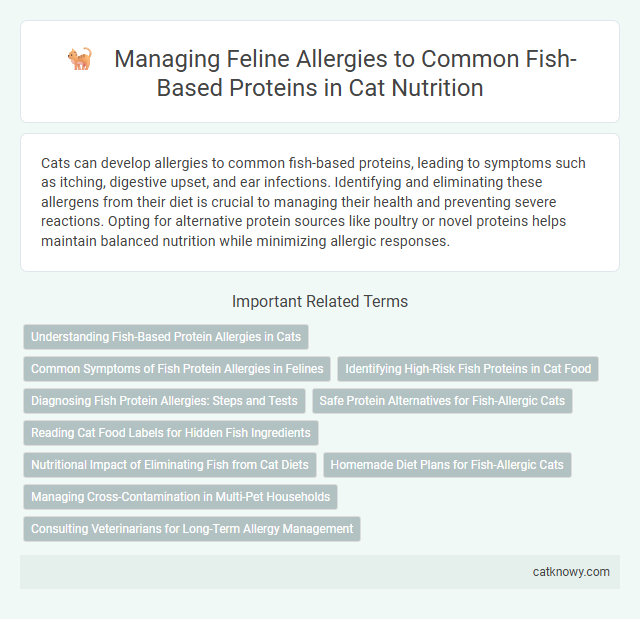 Managing Feline Allergies to Common Fish-Based Proteins in Cat Nutrition