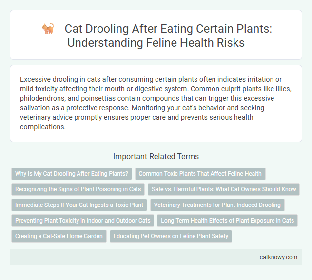 Cat Drooling After Eating Certain Plants: Understanding Feline Health Risks