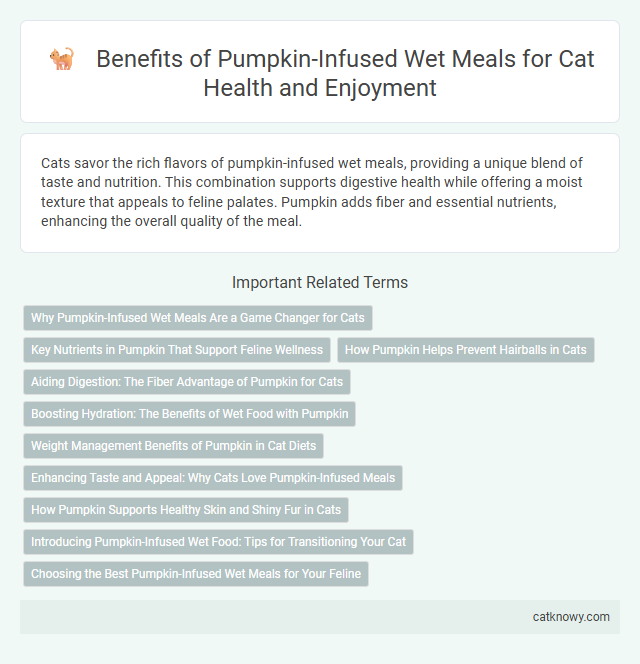 Benefits of Pumpkin-Infused Wet Meals for Cat Health and Enjoyment
