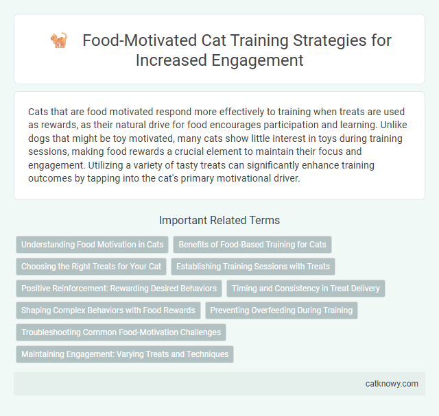 Food-Motivated Cat Training Strategies for Increased Engagement