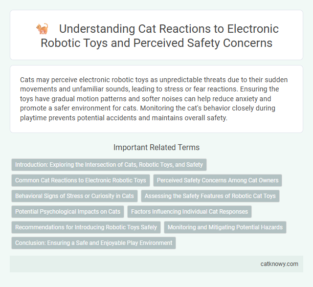 Understanding Cat Reactions to Electronic Robotic Toys and Perceived Safety Concerns