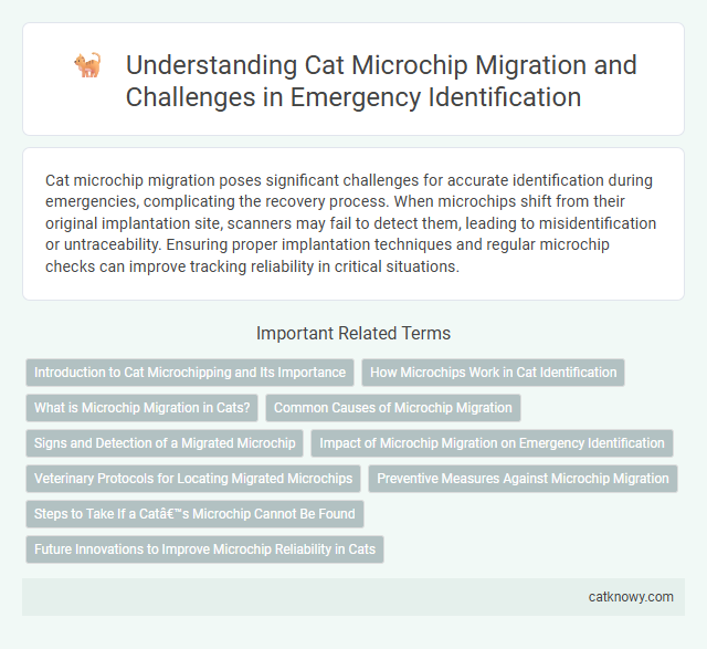 Understanding Cat Microchip Migration and Challenges in Emergency Identification