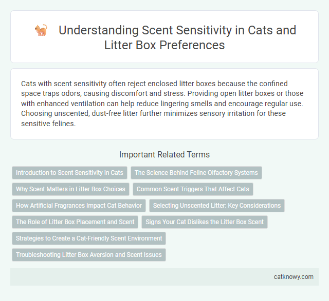 Understanding Scent Sensitivity in Cats and Litter Box Preferences