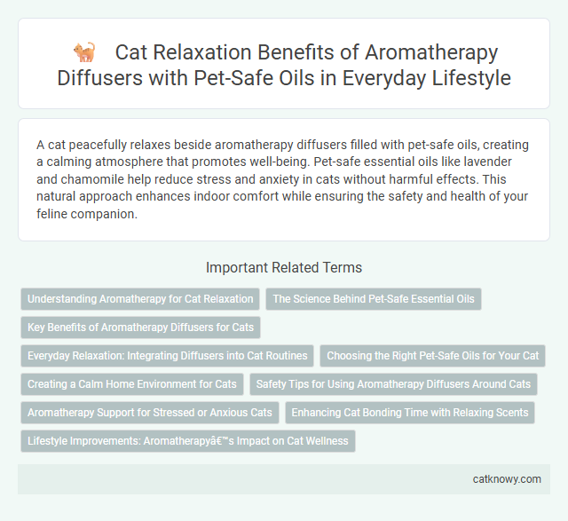 Cat Relaxation Benefits of Aromatherapy Diffusers with Pet-Safe Oils in Everyday Lifestyle