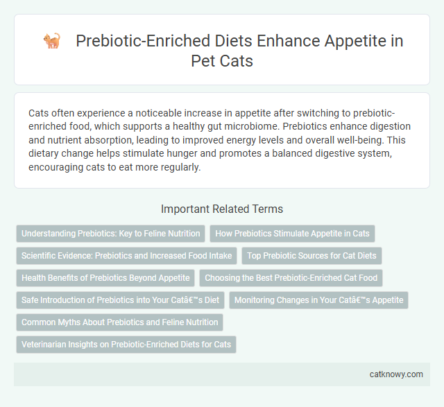 Prebiotic-Enriched Diets Enhance Appetite in Pet Cats
