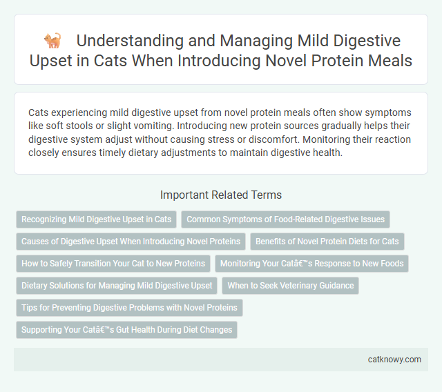 Understanding and Managing Mild Digestive Upset in Cats When Introducing Novel Protein Meals