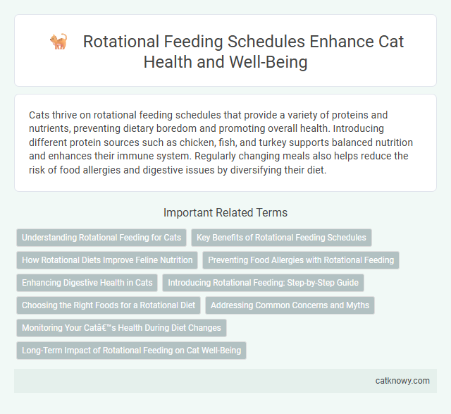 Rotational Feeding Schedules Enhance Cat Health and Well-Being