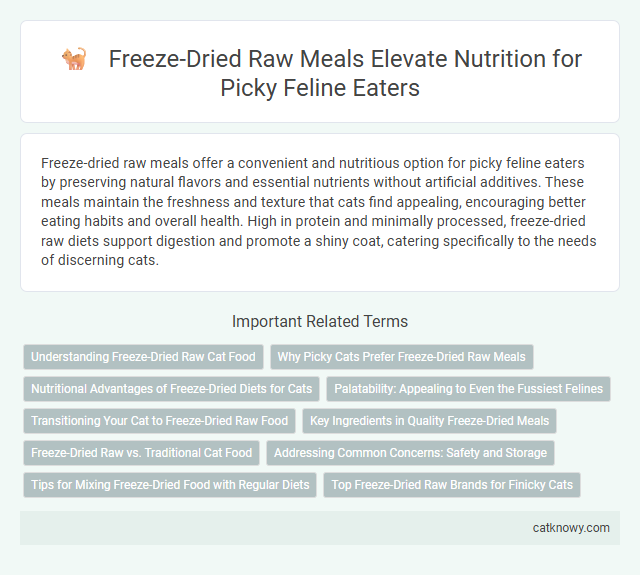 Freeze-Dried Raw Meals Elevate Nutrition for Picky Feline Eaters