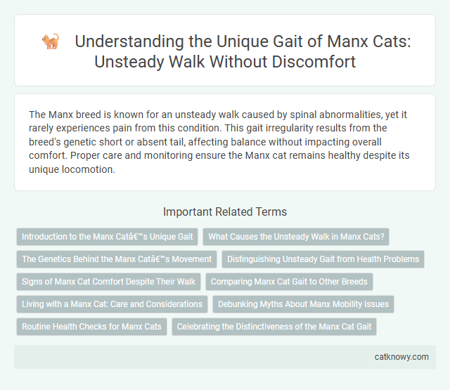 Understanding the Unique Gait of Manx Cats: Unsteady Walk Without Discomfort