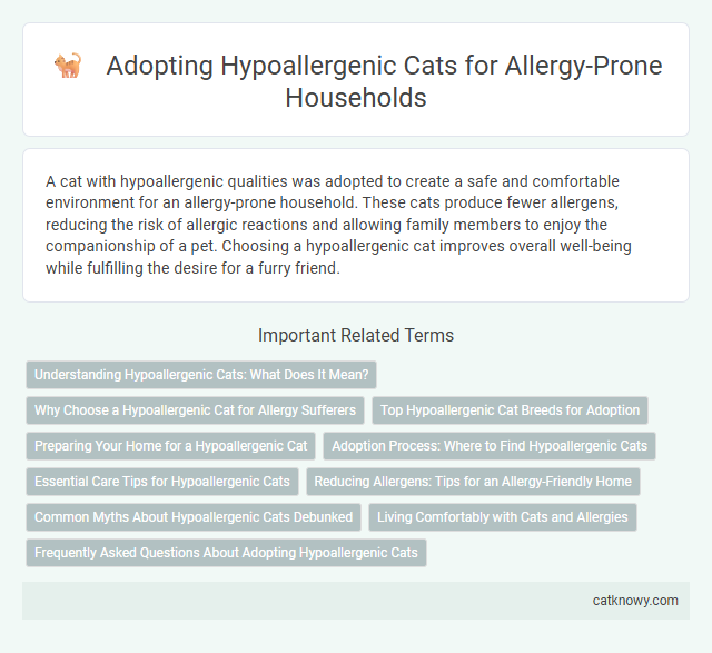 Adopting Hypoallergenic Cats for Allergy-Prone Households