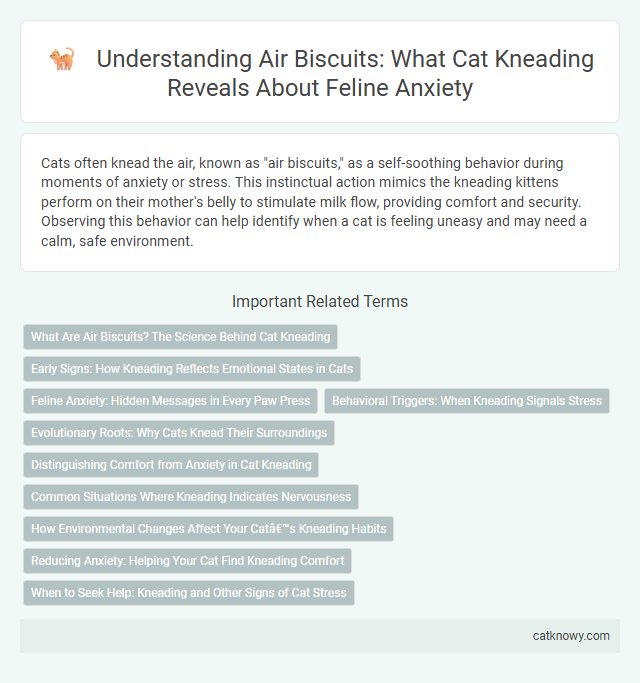 Understanding Air Biscuits: What Cat Kneading Reveals About Feline Anxiety