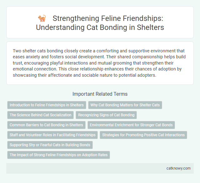 Strengthening Feline Friendships: Understanding Cat Bonding in Shelters
