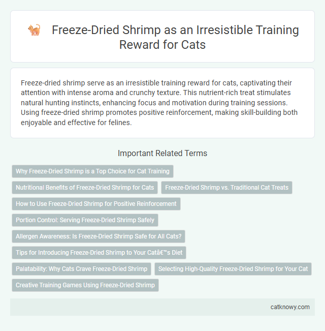Freeze-Dried Shrimp as an Irresistible Training Reward for Cats