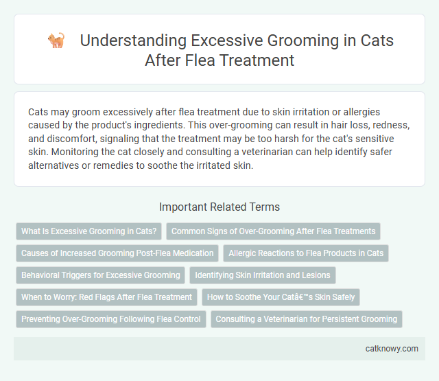 Understanding Excessive Grooming in Cats After Flea Treatment